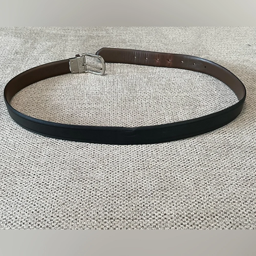 Tommy Hilfiger‎ Reversible Vegan Leather Belt 34